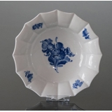 Blue Flower, Angular, oval Pickle dish no. 10/8556, ø17cm, Royal Copenhagen