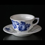 Blue Flower, Angular, Mocca Cup no. 10/8562 11cl, Royal Copenhagen