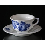 Blue Flower, Angular, Mocca Cup no. 10/8562 11cl, Royal Copenhagen