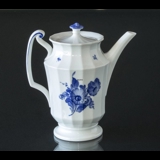 Blue Flower, angular, coffee pot, small no. 10/8565, Royal Copenhagen