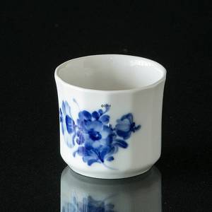 Blå Blomst kantet creamekop uden hank | Nr. 10-8566 | DPH Trading