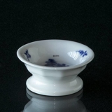 Blå Blomst, kantet, saltkar på fod nr. 10/8585, 6 cm, Royal Copenhagen