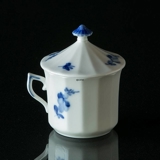Blue Flower, Angular, Mustard Pot no. 10/8586, Royal Copenhagen