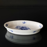 Blaue Blume, eckig, oval Schale Nr. 10/8588, 17cm, Royal Copenhagen