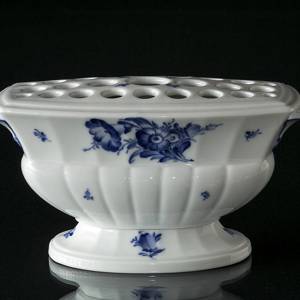 Royal Copenhagen, Blå Blomst, Kantet, Bouguetierre (vase med huller til enkelte afskårne blomster) | Nr. 10-8590 | DPH Trading