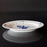 Blue Flower, angular, oval dish no. 10/8605, ø25cm, Royal Copenhagen