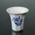 Blå Blomst, kantet, vase 8 cm | Nr. 10-8613 | DPH Trading