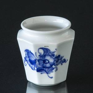Blå Blomst, kantet, vase | Nr. 10-8614 | DPH Trading