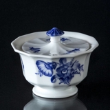 Blue Flower, Angular, Sugar Bowl no. 10/8622, Royal Copenhagen