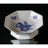 Blue Flower, Angular, Salad Bowl on low foot no. 10/8624, Royal Copenhagen