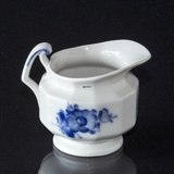 Blue Flower, Angular, Cream Jug no. 10/8652, small, Royal Copenhagen