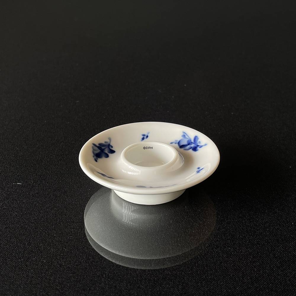 Blå Blomst, lille, lysestage nr. 10/9632, til alm. stagelys (sjælden), Royal Copenhagen