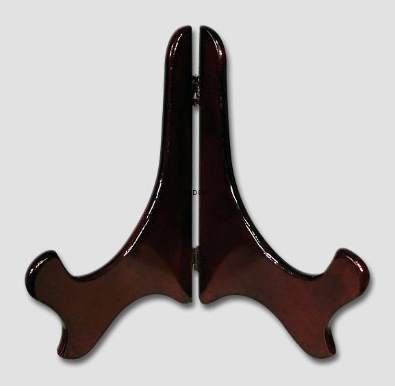 Træ tallerken holder. Højde 15cm - Til små platter, tallerkener og  fade