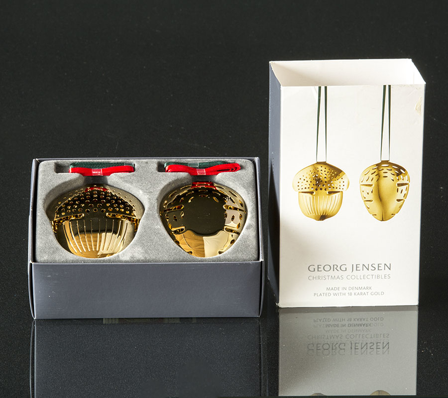 Julepynt 2018 Ahorn/kogle - Georg Jensen