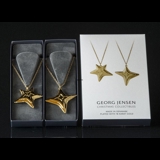Four and Five Point Stars - Georg Jensen Ornaments, set 2021