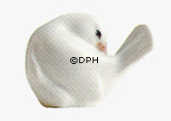 Hvid figur af finke, Royal Copenhagen nr. 170