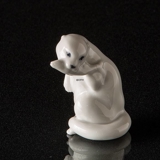 White Otter figurine, Royal Copenhagen no. 172