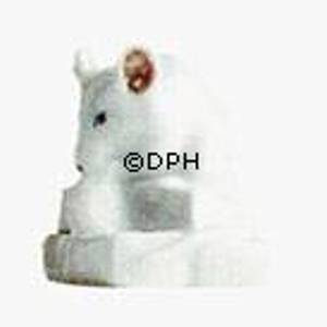 Hvid figur af mus på sukker, Royal Copenhagen | Nr. 1003176 | Alt. 1003176 | DPH Trading