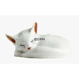 Hvid figur af kat, Royal Copenhagen nr. 178