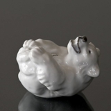 White Polar Bear cub figurine, Royal Copenhagen no. 22745 or 245