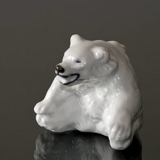 White Polar Bear Cub figurine, Royal Copenhagen no. 22746 or 246