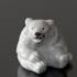 Hvid figur af isbjørneunge, Royal Copenhagen nr. 22748 | Nr. 1003248 | Alt. R22748 | DPH Trading
