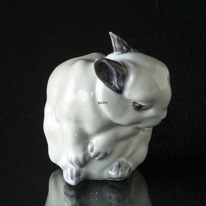 Hvid figur af kanin, Royal Copenhagen nr. 249