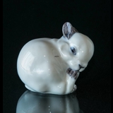 Hvid figur af kanin, Royal Copenhagen nr. 251