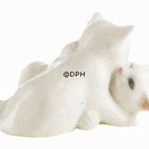 To hvide kattekillinger, Royal Copenhagen figur | Nr. 1003303 | Alt. 1003303 | DPH Trading