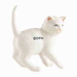 Stående hvid kat, Royal Copenhagen figur | Nr. 1003305 | Alt. 1003305 | DPH Trading