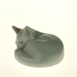 Kat, Blanche, Royal Copenhagen figur nr. 678