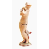 Girl, bathing, Royal Copenhagen overglaze figurine no. 2428 or 134