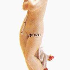 Badende pige, Overglasur figur, Royal Copenhagen nr. 2428 | Nr. 1007134 | Alt. R2428-O | DPH Trading