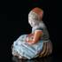 Pige fra Fyn, overglasur figur, Royal Copenhagen nr. 12420 | Nr. 1007256 | Alt. 0 | DPH Trading