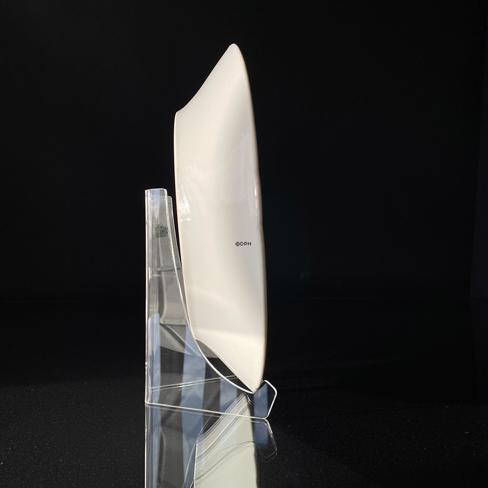 Rubust plattestativ, akryl, kan bruges både til at stå eller til at hænge store platter, fade mv, op