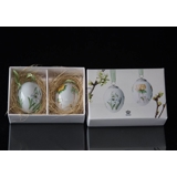Easter egg with snowdrop and winter aconite, 2 pcs., Royal Copenhagen Easter Egg 2016