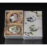 Easter egg with butterflies, 2 pcs., Royal Copenhagen Easter Egg 2016