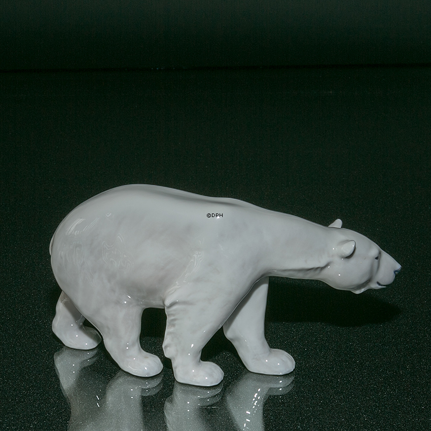 Gående isbjørn, Royal Copenhagen figur nr. 320 eller 053