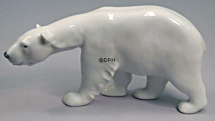 Gående isbjørn, Royal Copenhagen figur nr. 320 eller 053