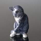 Katze, Royal Copenhagen Figur Nr. 340 oder 055