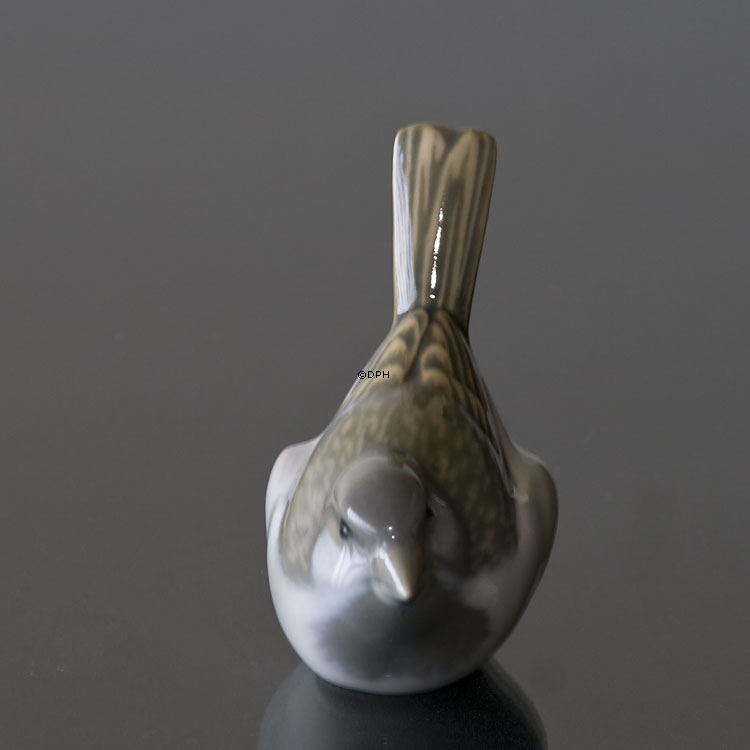 Spurv, Optimist Royal Copenhagen fugle figur nr. 1081 eller 083