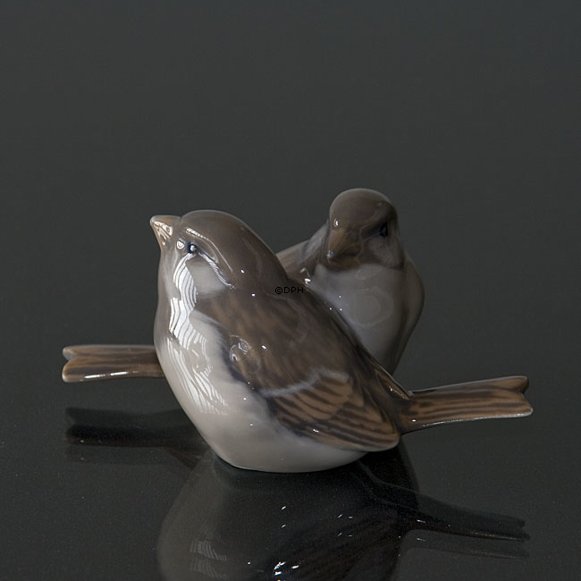 Spurvepar, Royal Copenhagen figur nr. 1309 eller 095