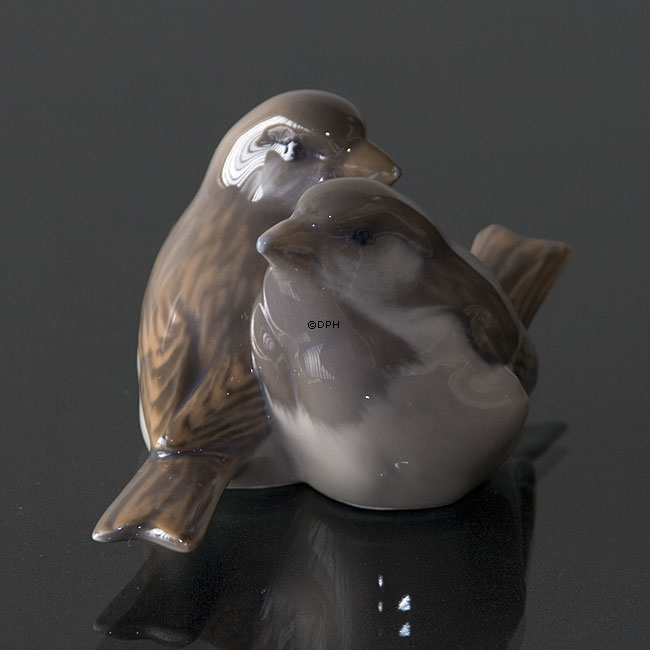 Spurvepar, Royal Copenhagen figur nr. 1309 eller 095
