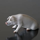 Pig, Royal Copenhagen figurine no. 1400 or 101