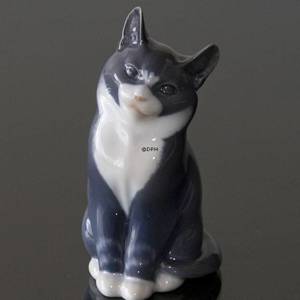 Legende grå kat, Royal Copenhagen figur nr. 1803 | Nr. 1020115 | Alt. R1803 | DPH Trading