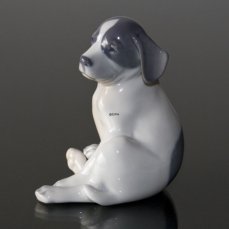Pointerhvalp, Royal Copenhagen hunde figur nr. 206