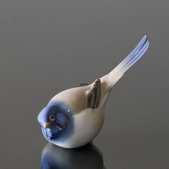 Mejse - (hale op) Optimist. Bing & Grøndahl fugle figur nr. 1633 eller 410