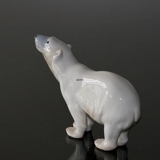 Polar Bear Sniffing, Bing & Grondahl figurine no. 1692 or 417