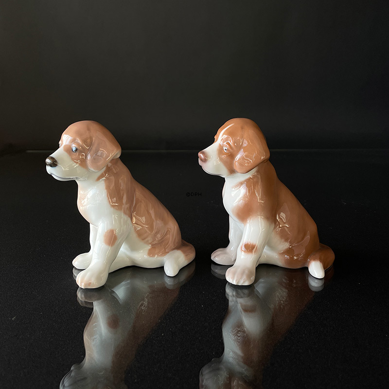 Sanktbernhardshvalp, Bing & Grøndahl hunde figur nr. 1926 eller 439
