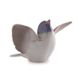 Titmouse with its wings spread out, Bing & Grondahl figurine no. 2481 or 481